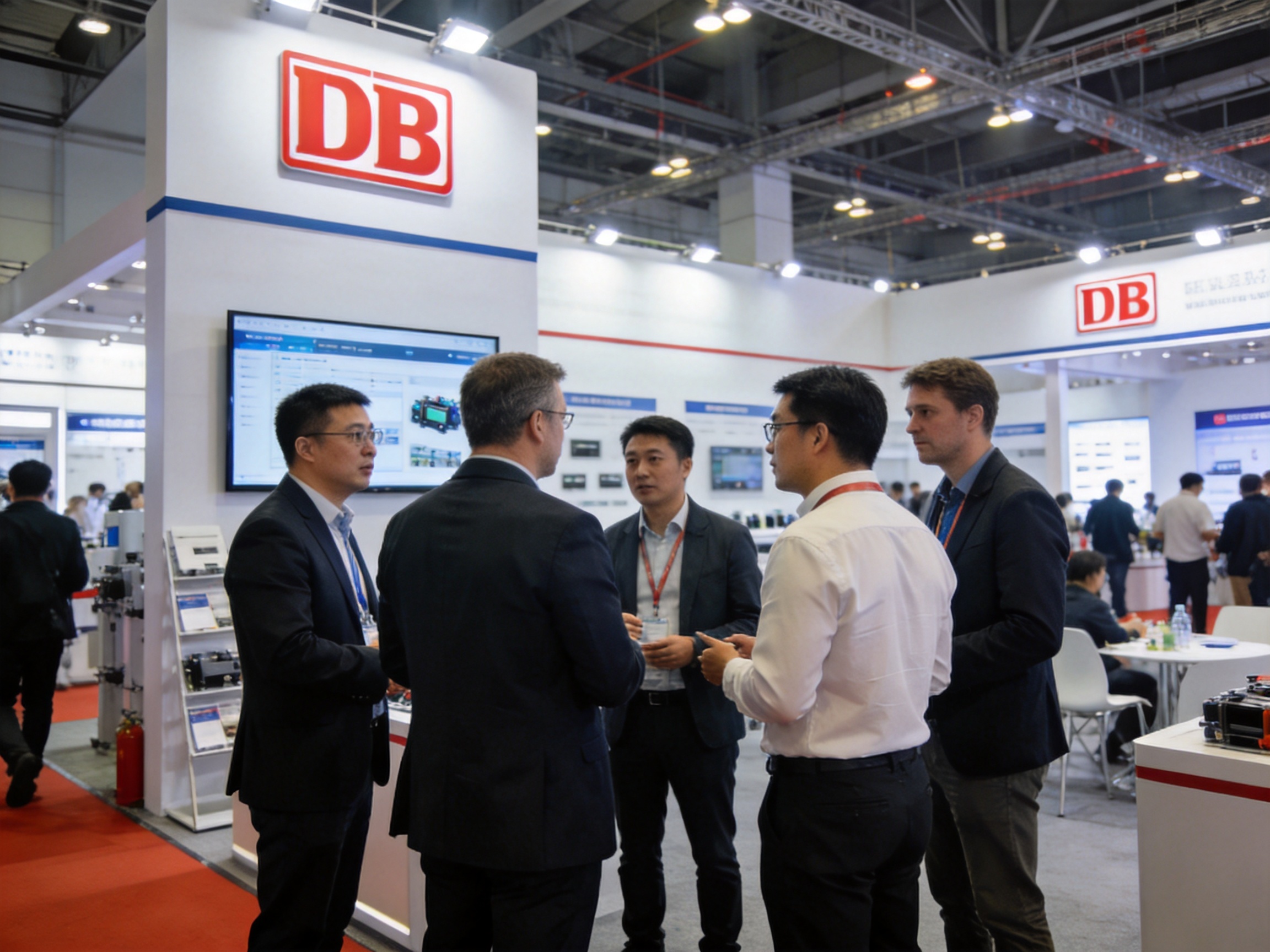 DB旗舰参加行业展会，展示最新产品与服务方案